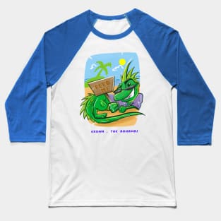 Iguana asking to be fed Baseball T-Shirt